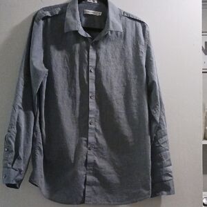 SPECIAL 2/$25 Men's  Calvin Klein Gray Shirt